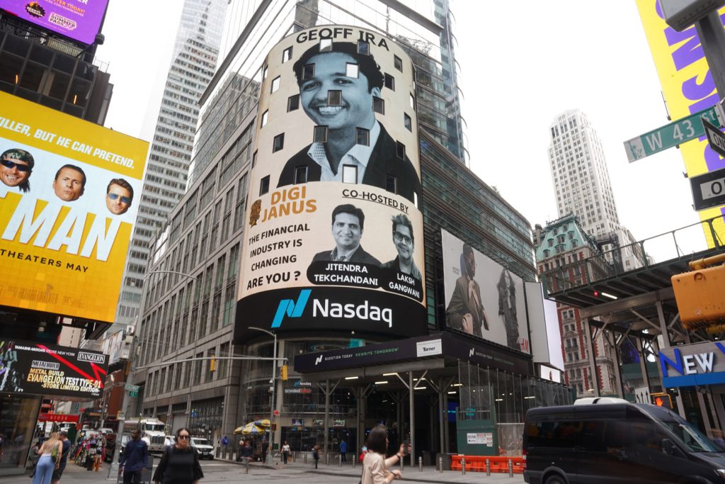 TradeTogether Takes Over Times Square Billboard